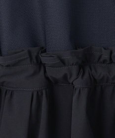 23区GOLF 【WOMEN】機能に優れた新素材「AIR TOOL」で暑い夏を快適に コンビ素材 ワンピース