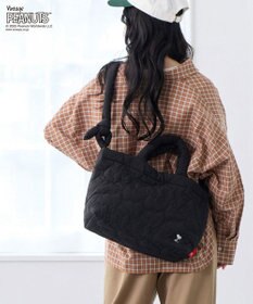 ROOTOTE 8450【スヌーピー】IP.ミディアム.キルト.ピーナッツ-0N