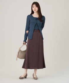 ANY SIS 【2SET】リボンカーデツイン ニット