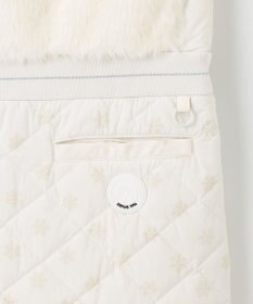 23区GOLF おしゃれに防寒！【WOMEN】中綿×ファー コンピワンピース