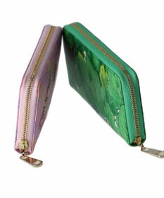 tsumori chisato CARRY 葉っぱ ラウンドファスナー長財布