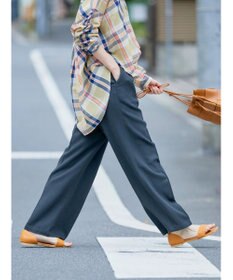 AMERICAN HOLIC リネンブレンドワイドイージーパンツ