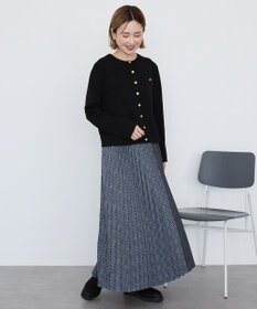 AMERICAN HOLIC ワンポイントロゴクルーカーディガン