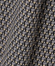 自由区 S 【洗える】ジオメトリックハートプリント ワンピース