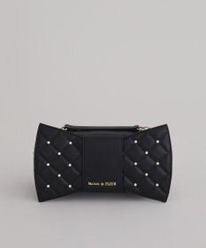 Maison de FLEUR パールリボンバッグ