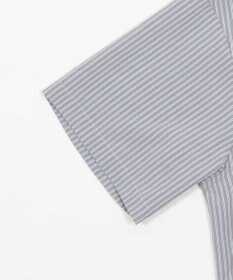 WEGO クロップドSSサッカーストライプシャツ