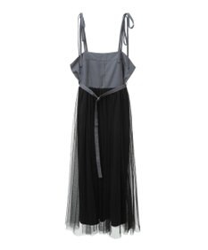 Green Parks ・ＥＬＥＮＣＡＲＥ　ＤＵＥ　チュールドッキングワンピ