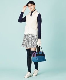 23区GOLF 【WOMEN】ニューヨークマップ柄 プリーツスカート