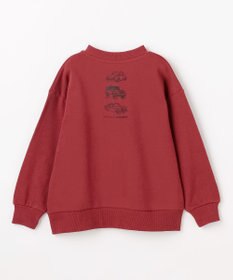 ANY KIDS 車プリント 裏毛トレーナー