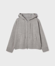 GRACE CONTINENTAL フォルムニットパーカー