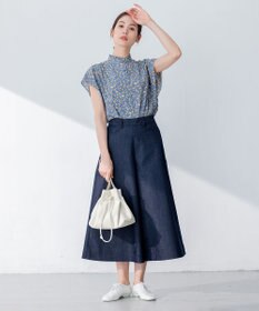 組曲 【大人気シリーズ】ギャザーライトデシン ブラウス