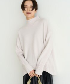UNFILO ウールカシミヤ ハイネックニット