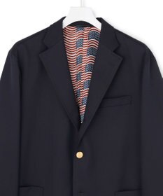 J.PRESS YORK STREET 【UNISEX】シングルブレザー / 3B / 金釦 / 背抜き