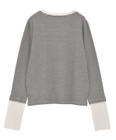 AMERICAN HOLIC 袖チュールレイヤードプルオーバー