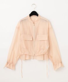 GRACE CONTINENTAL バックコンシャスブルゾン