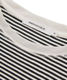 AMERICAN HOLIC 袖チュールレイヤードプルオーバー