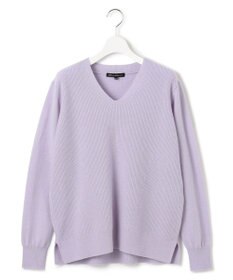 23区 【WEB限定】カシミヤブレンドバルキー Vネック ニット