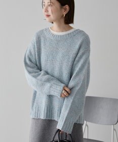 AMERICAN HOLIC メランジルーズニットプルオーバー