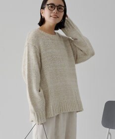 AMERICAN HOLIC メランジルーズニットプルオーバー