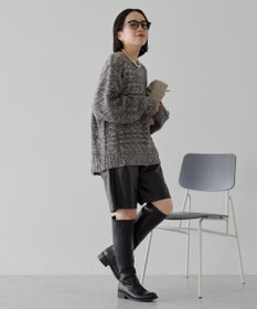 AMERICAN HOLIC メランジルーズニットプルオーバー