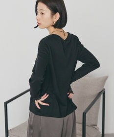 AMERICAN HOLIC 袖チュールレイヤードプルオーバー