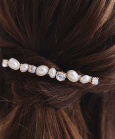 Tiaclasse ストーン＋パール　ワンロウバレッタ