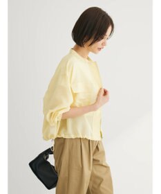 Green Parks シアーショート丈ブルゾン