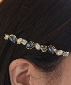 Tiaclasse ストーン＋パール　ワンロウバレッタ