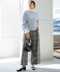 組曲 L ダンボールジャージー ショート丈プルオーバー