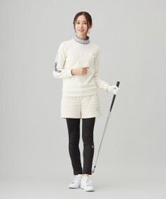 23区GOLF 【WOMEN】ストレッチ 裏フリース ストレッチ性抜群 優しい肌ざわり