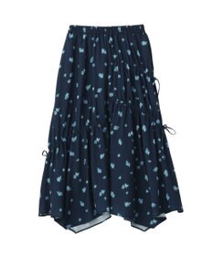 CRAFT STANDARD BOUTIQUE ボタニカルプリントデザインスカート