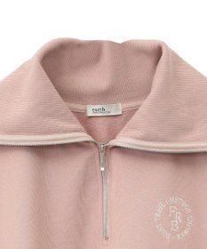 earth music&ecology ハーフＺＩＰプルオーバー