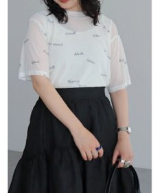 Green Parks ロゴ入りチュールトップス