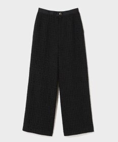 GRACE CONTINENTAL ツイードイージーパンツ