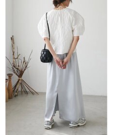 Green Parks AnriettMusee ショート丈ジャガードトップス