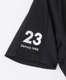 23区GOLF 【MEN】【キングサイズ/吸水速乾/UVカット】ポンチコンビポロシャツ