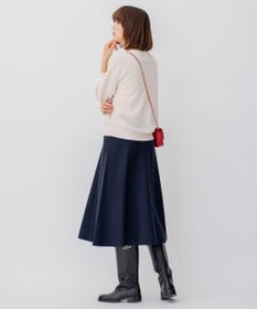 23区 ウールブレンド バック パール ニット