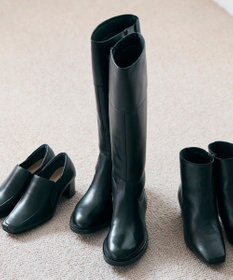 Pointer 本革ベーシック 裏起毛 ロングブーツ