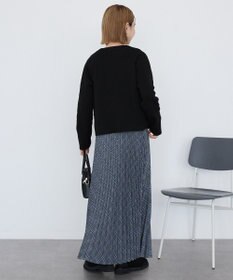 AMERICAN HOLIC ワンポイントロゴクルーカーディガン