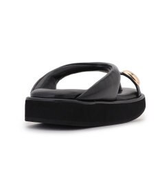 23区 レザータッチトング サンダル