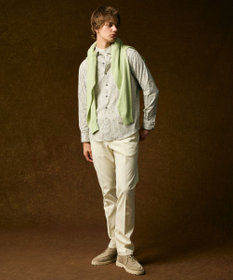 JOSEPH ABBOUD 【ウエストも伸びる！オーガニックコットン使用・25AW】トリコチンストレッチ パンツ