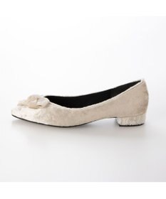 MODE ET JACOMO <carino>ベルベットリボンパンプス