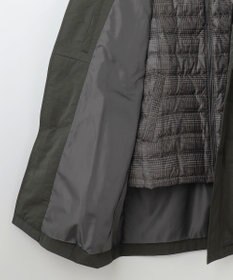 JOSEPH ABBOUD 【3WAY/撥水/INフード/ダウンライナー付】3ハイカウントツイル×パウダータフタ ダウン コート