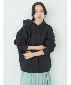 earth music&ecology スウェットルーズパーカー