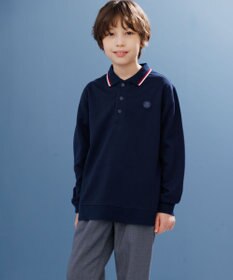 J.PRESS KIDS 【140-170cm】リブライン ポロシャツ