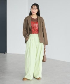 CRAFT STANDARD BOUTIQUE コットンナイロンカーブパンツ