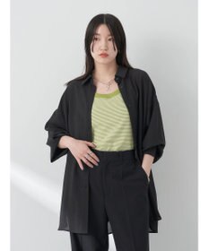 earth music&ecology シアーボーイズライクシャツ