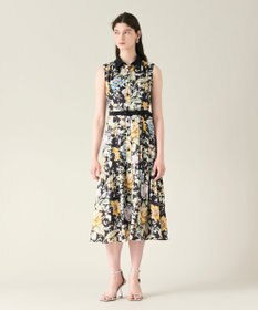 GRACE CONTINENTAL ボタニカルプリントワンピース
