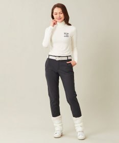 23区GOLF 定番あたたかインナー【WOMEN】エニワイズ無地 カットソー