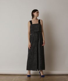 GRACE CONTINENTAL カットジャガードサロペット